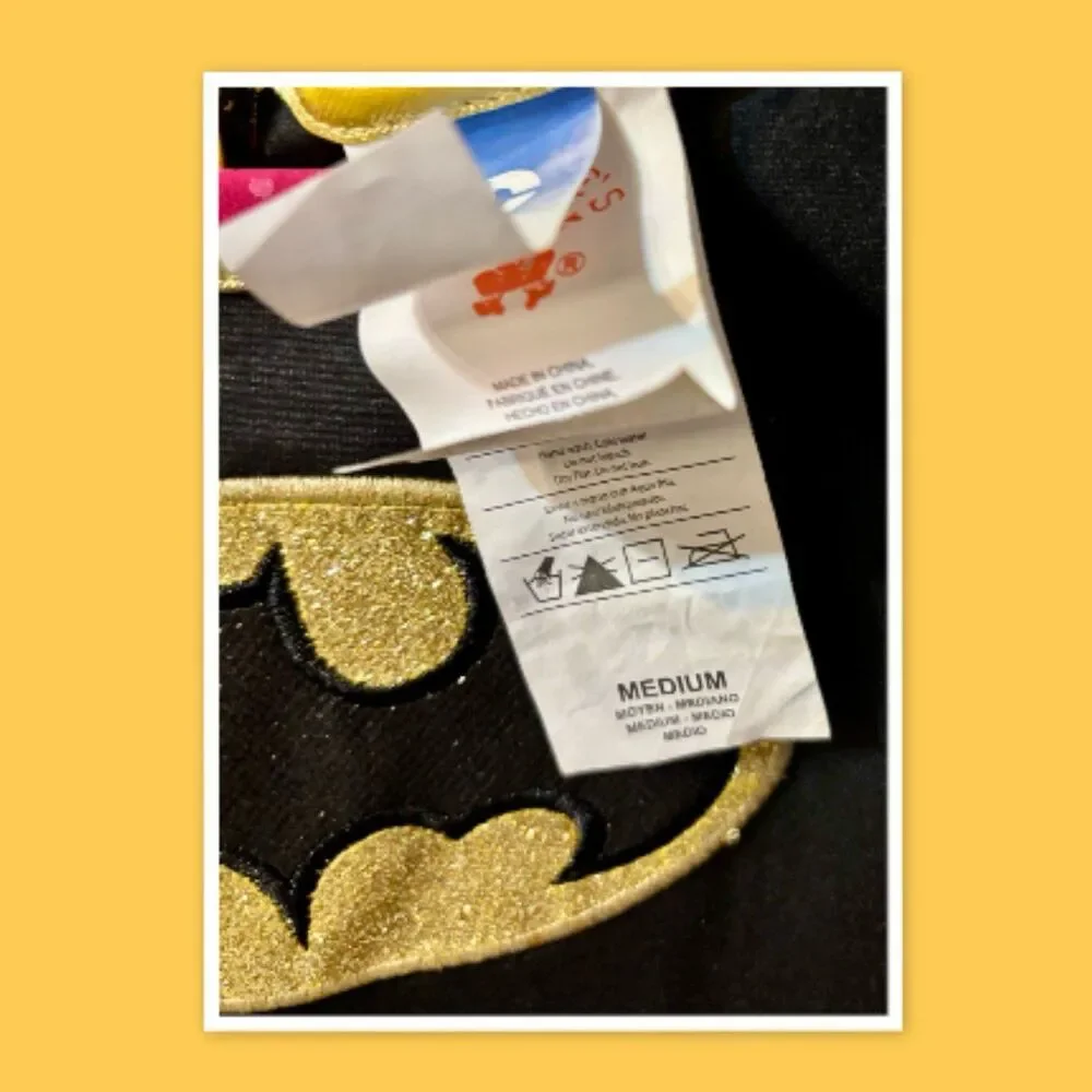 Rubies Batgirl Costume ~ Tutu Dress ~ Size Medium (7-8) - Picture 2 of 3